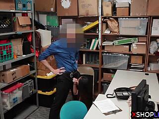 silent asian teen 18+ punished with dick of justice at work
