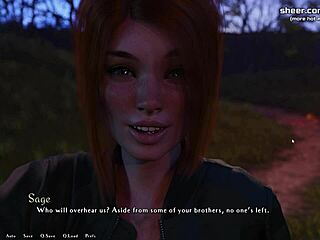 i creampied this young redhead in public