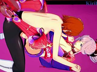 Intense Futanari Sex With Miyamoto Musashi