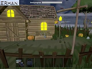 Halloween Bambook gameplay - Monster cock deepthroats milf in wild action!