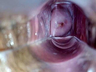 Close up of a woman’s orgasm in her vagina