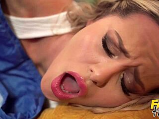 petite 18+ curly hair french teen 18+ gets FUCKED HARD and her first SQUIRTING ORGASM!