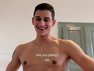 dude, check this amateur gay for pay cumshot with czech hunter 525! 💦