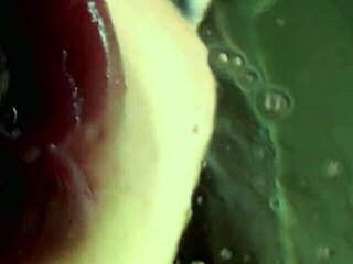 Sophia D's Tongue Fetish Spitting Scene