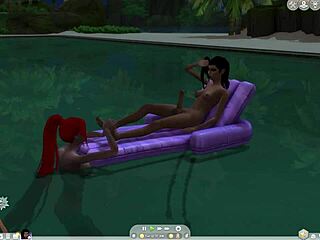Futas Shemales Engage in Sex & Fun Sims 4