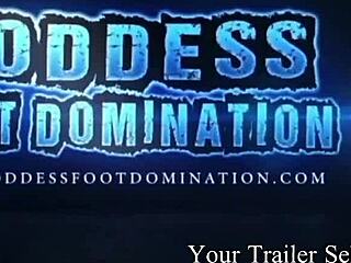 foot fetish worship in the garden during yard sale