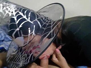 Bruja mamadora de verga reaches intense orgasm with oral and big ass