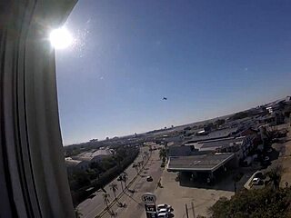 Sarada Naked In Hotel Window, Voyeur Creampie With Big Tits