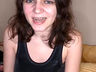 Petite brunette Eveyourapple shares kinky European fetish adventures