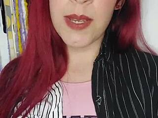 ShyyFxx Redhead Babe Dominates With Fierce Jerk Off Commands.