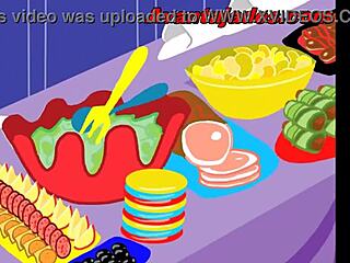 Gay Cartoon Sex At The Party.