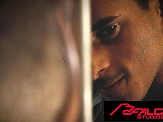 hot jocks jerk off and fuck hard in prison with big cocks