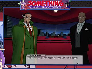 Something Unlimited Part 145 - Brunette maid handles monster cock in hentai game