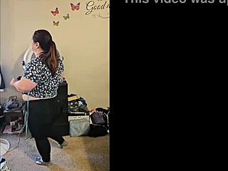 Bbw Dance to Milkshake with Teasing Moves. Watch Her Strip and Shake That Fat Brunette Body!