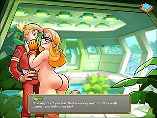 Russian Blonde Teen Shelly in Hardcore Anal Sex Scene