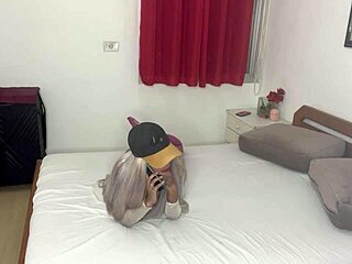 Toy fucking me nicely during massage