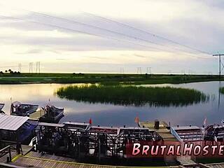 Hardcore Euro gangbang with teen anal domination