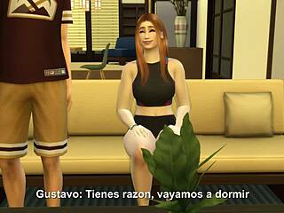 my grandfather interacts intimately with fiancée in game