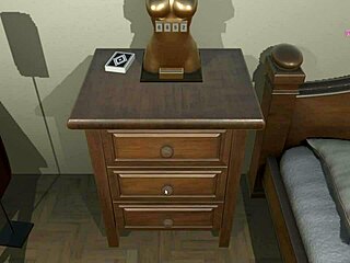 escaping the sex doll room with titjob riding