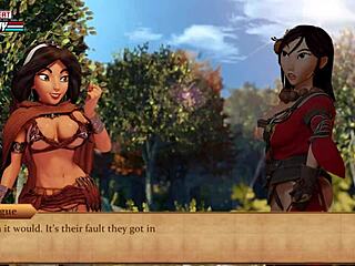 i play the princess quest demo in anime style.