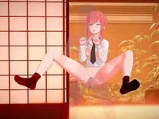 Ohh, Miss Makima moans so loud while gettin’ penetrated in this 3D hentai, dang it!