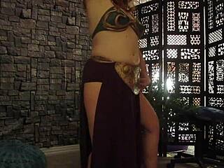 Hotwife Steffi Princess Performs Erotic Pussy Dance In Cosplay.