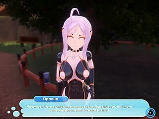 sexy hentai doll dances in monster girl island game