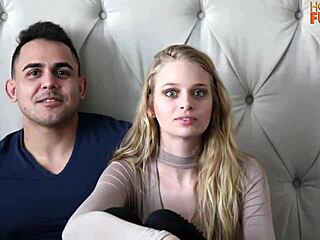 Short Amateur Bodybuilder Pounds Tall Blonde Teen Hard and Fast