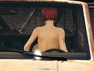 vårdar ensam röv i GTA V