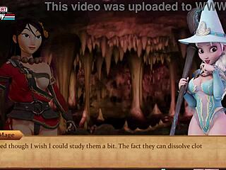 i play the princess quest demo in anime style.