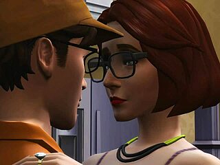 In Simxstory, cheating on her husband with blowjobs is common.