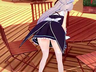 belfast invites me to lunch in azur lane pov