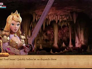 i play the princess quest demo in anime style.
