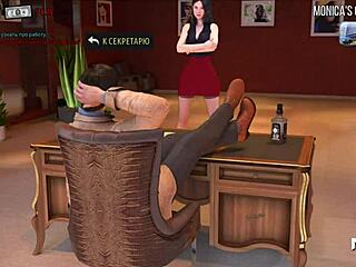 3D Cartoon Hentai Fashion Business Take Off Pants Show Ass E2 25