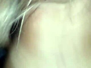 Did the excited blonde last all night riding?