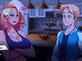 Life in Woodchester gameplay with wild footjob action