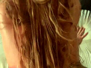 Blonde Amateur Screams During Ass Tattoo Action