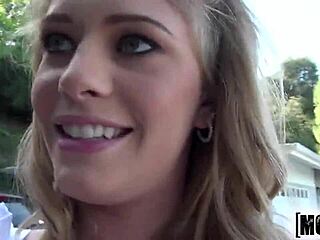 allie james shows off bikini body solo on mofos 😎