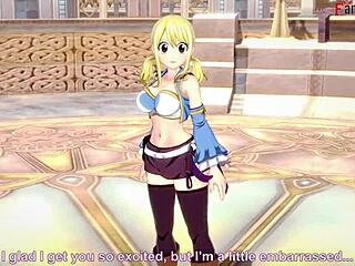 i cant believe lucy heartfilia suckin so deepthroat in fairy tail fantasy... wow