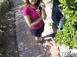 babe courtney loxx is sucking that rod hard for some cash