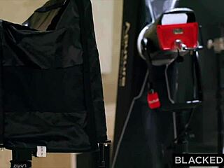 blackedraw bbc-thirsty blonde haley squirts like a fountain in bent over doggystyle with monster cock.