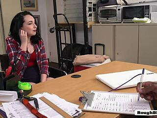 white hottie drilled doggystyle