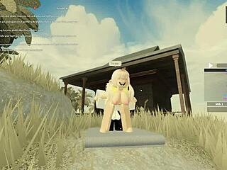 Roblox porn with ass shaking and deepthroat action in NZ.