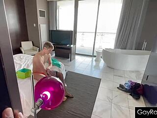 Sage Roux's Tight Ass Railed in Fishnet Suit: Contrast of Pain and Pleasure