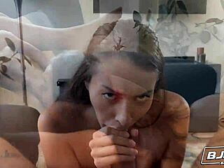 bjraw bella rolland's incredible oral skills sucking my cock deepthroat