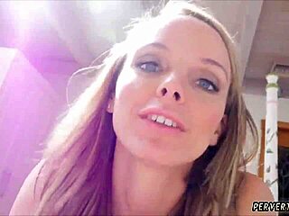 Milf gives virtual handjob to blonde in early morning taboo