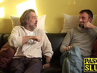 Yo, big tits Samantha Bentley deepthroats a huge dick like a pro! 😍