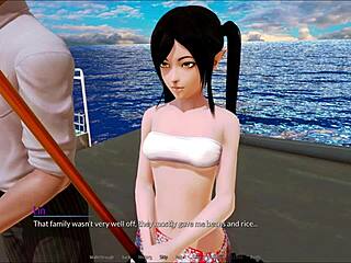 Chatting about the latest harem hotel game episode