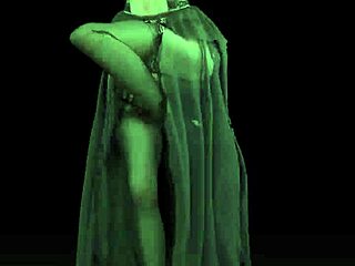 In this 3d cartoon hentai, a weak sound accompanies nude dance in tik tok style mmd pure dance