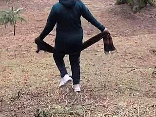 Hej, divoká hra s uhorkou od Puji ma dostala, aká špinavá kráska! 😜